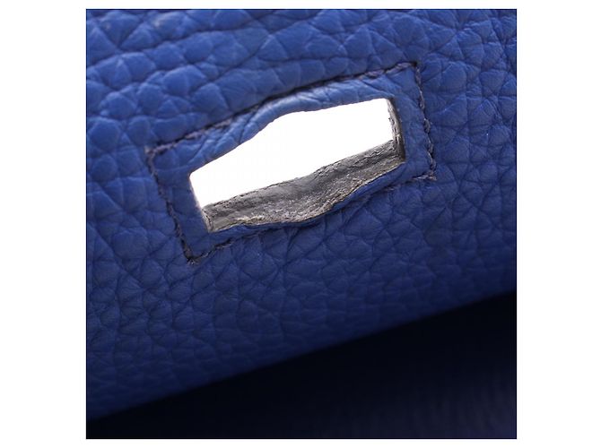Hermès Borsa a tracolla Hermes Jypsiere 31 Blu - vista 8