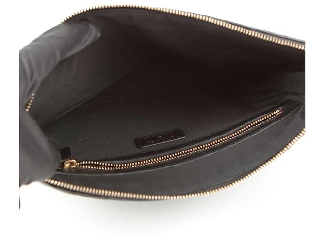 Chanel Clutch Caviar Classic New Medium Nero - vista 9