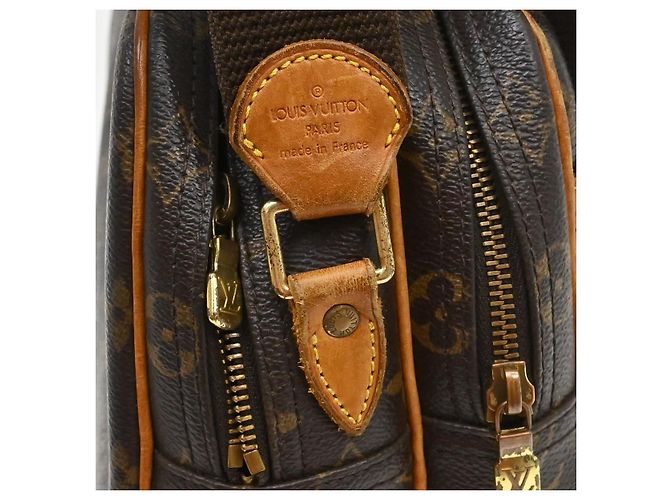 Louis Vuitton Reporter Monogram Canvas PM Marrone - vista 4