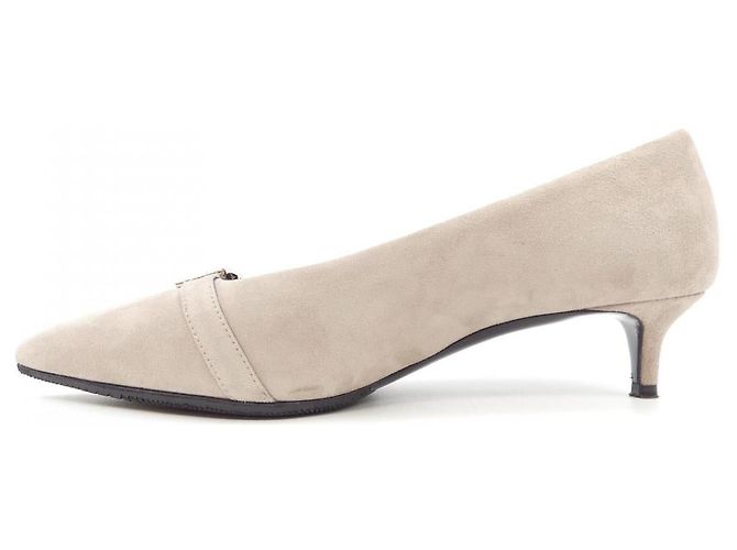 Hermès Décolleté Hermes 35.5 Beige - vista 2