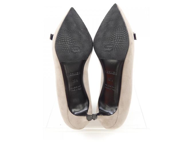 Hermès Décolleté Hermes 35.5 Beige - vista 4