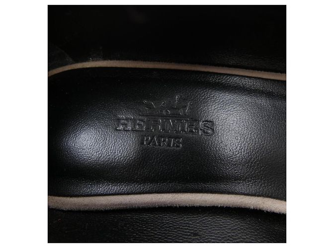 Hermès Décolleté Hermes 35.5 Beige - vista 6