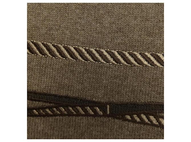 Hermès Top de punto Hermes Castaño - vista 7