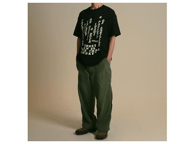 Autre Marque Camiseta de algodón 25KLAB Negro - vista 3