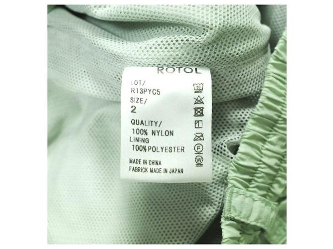 Autre Marque ROTOL REFLECT TRACK PANTS Trainingshose Nylonhose Grün - Ansicht 11