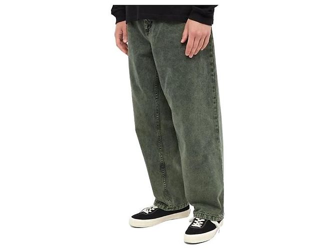 Autre Marque Polar Skate Co. BIG BOY JEANS Jeans in cotone Nero - vista 3