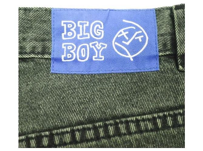 Autre Marque Polar Skate Co. BIG BOY JEANS Jeans in cotone Nero - vista 9
