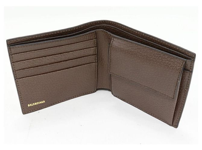 Portafoglio Gucci The Hacker Project in tela PVC Limited Beige Marrone scuro - vista 3