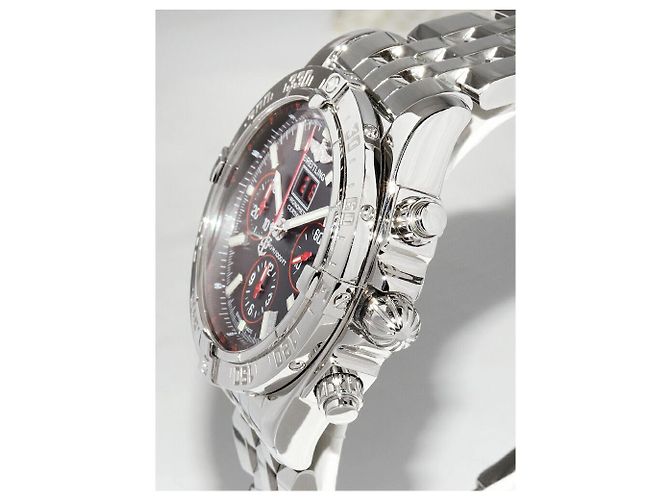 Breitling Blackbird Red Strike Edelstahl Limited Edition Schwarz - Ansicht 4