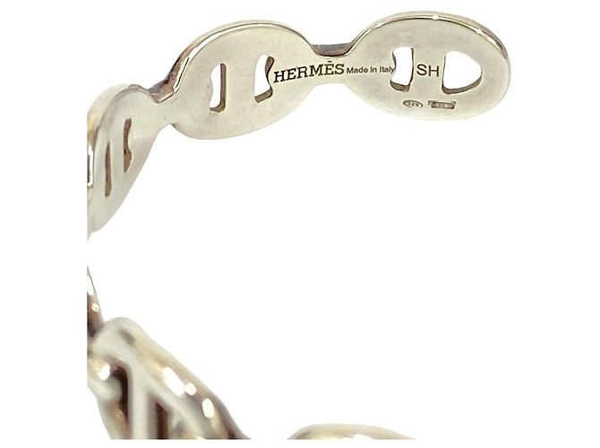 Hermès Bracciale Hermes Chaine d’Ancre Enchainee Silver Argento - vista 3