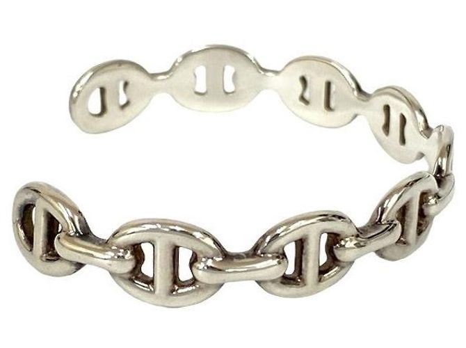 Hermès Bracciale Hermes Chaine d’Ancre Enchainee Silver Argento - vista 5