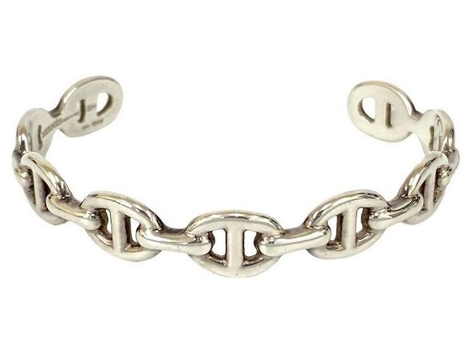 Hermès Bracciale Hermes Chaine d’Ancre Enchainee Silver Argento - vista 6