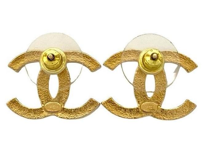 Timeless Pendientes Chanel Coco Mark Dorado - vista 5