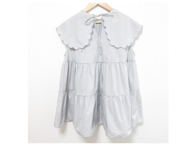 Autre Marque Blusa em camadas com gola de concha yori - vista 2