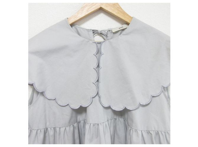 Autre Marque Blusa em camadas com gola de concha yori - vista 3