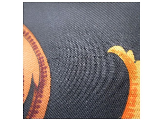 Hermès Polo de punto de seda Twillaine Hermes de manga corta Negro - vista 14