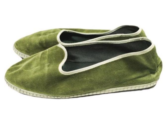 Autre Marque Sciuscia TRAGARA Samt Schuhe Grün - Ansicht 2