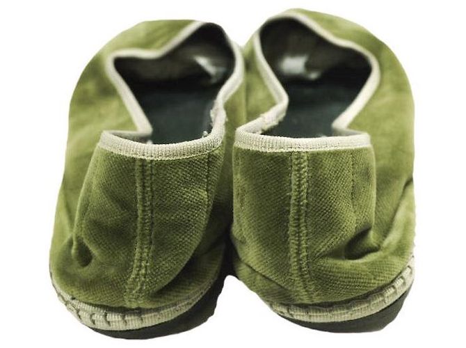 Autre Marque Sciuscia TRAGARA Samt Schuhe Grün - Ansicht 4