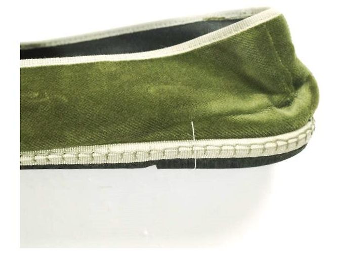 Autre Marque Sciuscia TRAGARA Samt Schuhe Grün - Ansicht 7