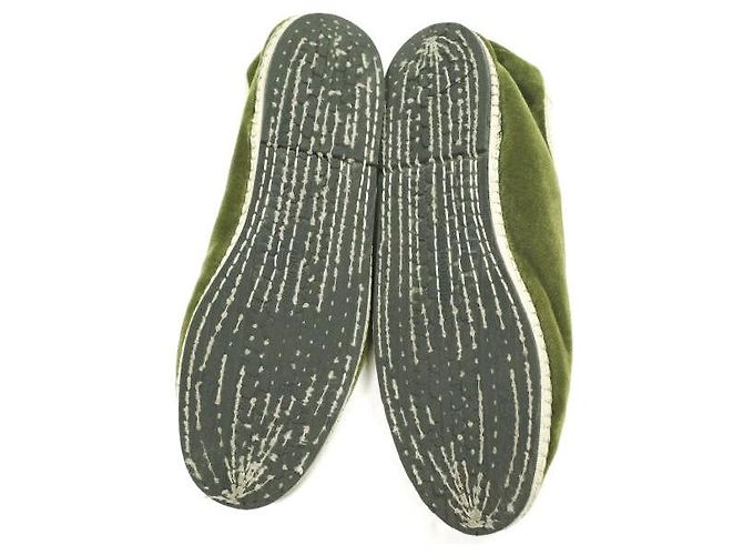 Autre Marque Sciuscia TRAGARA Samt Schuhe Grün - Ansicht 8