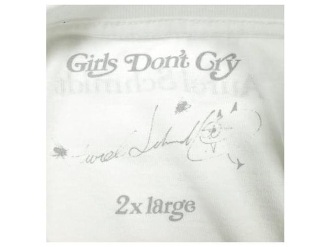 Autre Marque Camiseta de algodón Girls Don't Cry Aurel Schmidt Blanco - vista 3