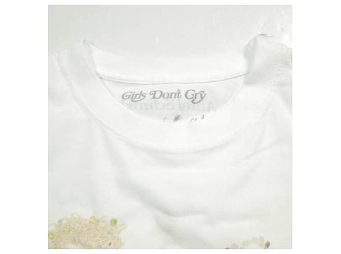 Autre Marque Camiseta de algodón Girls Don't Cry Aurel Schmidt Blanco - vista 4