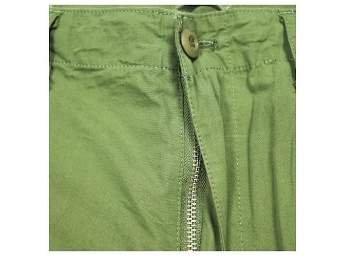 Autre Marque Pantaloni cargo in cotone e nylon Wasted Youth Verde - vista 5