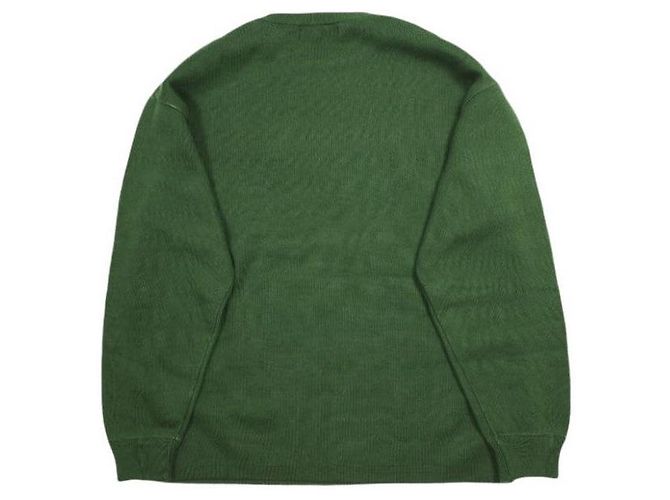 Autre Marque Suéter de algodón de punto Angel Girls Don't Cry Verde - vista 2