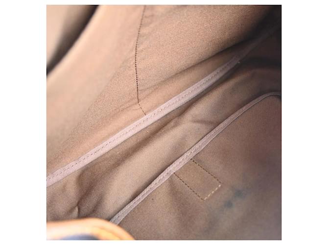 Louis Vuitton Saumur Monogram Canvas 35 Marrone - vista 3