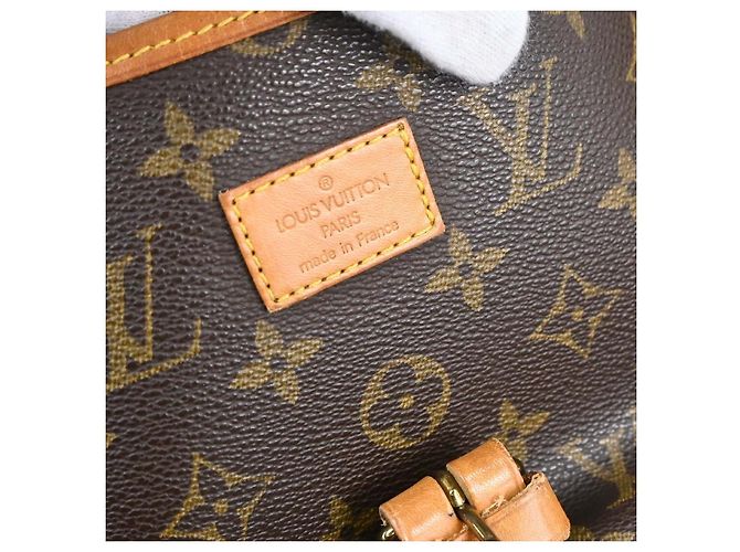 Louis Vuitton Saumur Monogram Canvas 35 Marrone - vista 4