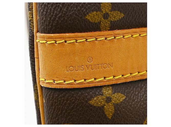 Louis Vuitton Keepall Bandouliere Monogram Canvas 50 Marrone - vista 4