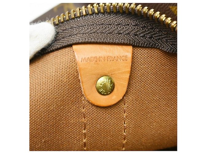 Louis Vuitton Keepall Bandouliere Monogram Canvas 50 Marrone - vista 6