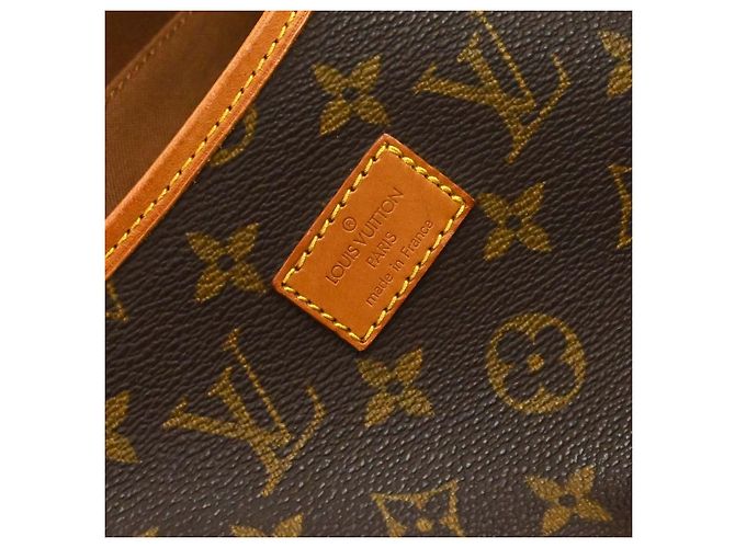 Louis Vuitton Saumur Monogram Canvas 35 Marrone - vista 5