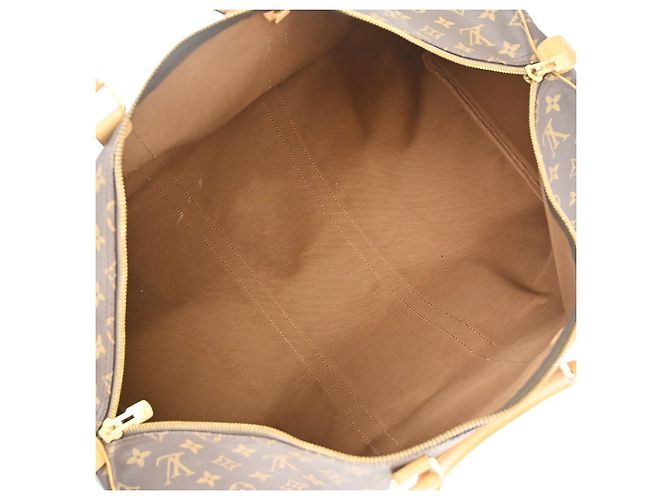 Louis Vuitton Keepall Monogram Canvas 55 Marrone - vista 3