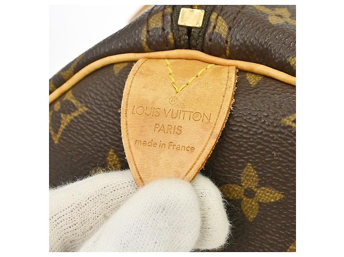 Louis Vuitton Keepall Monogram Canvas 55 Marrone - vista 4