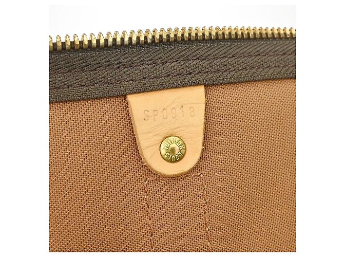 Louis Vuitton Keepall Monogram Canvas 55 Marrone - vista 5