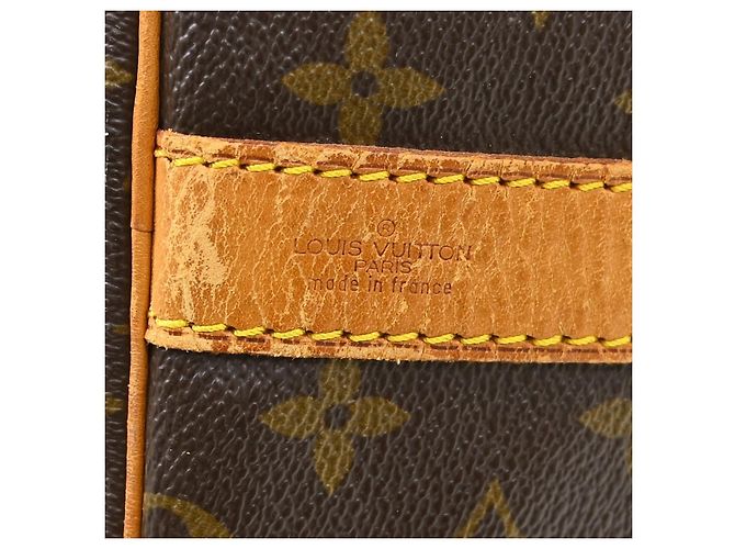 Louis Vuitton Keepall Bandouliere Monogram Canvas 60 Marrone - vista 4