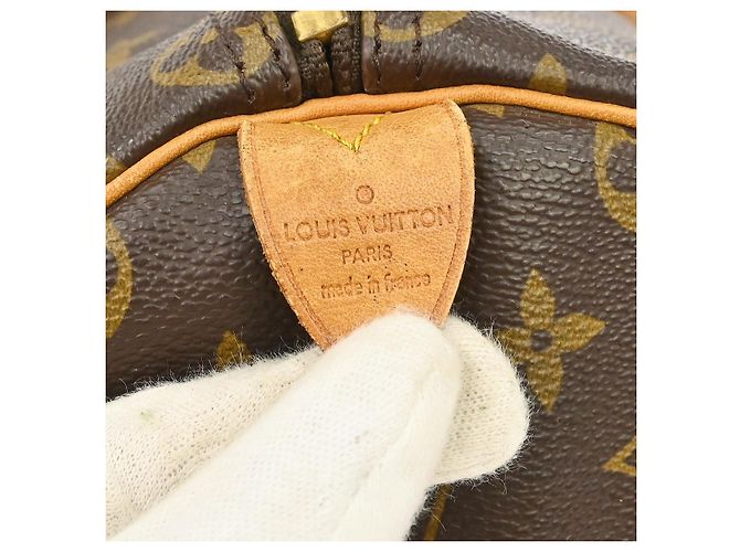 Louis Vuitton Keepall Monogram Canvas 50 Marrone - vista 4