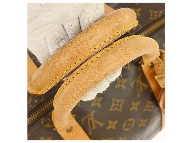 Louis Vuitton Keepall Monogram Canvas 50 Marrone - vista 6