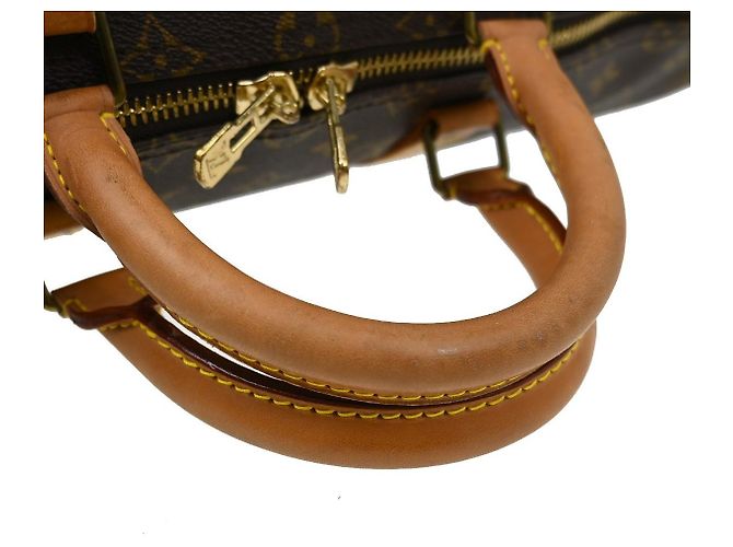 Louis Vuitton Keepall Monogram Canvas 50 Marrone - vista 6