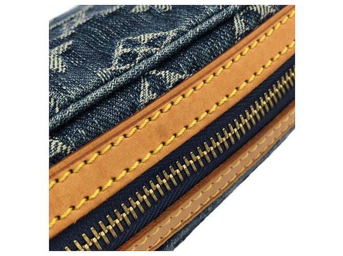 Borsa a tracolla Louis Vuitton Monogram Denim Blu - vista 5