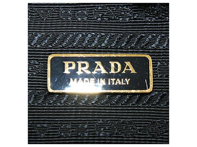 Borsa a tracolla Prada Off-White e Giallo Bianco sporco - vista 4