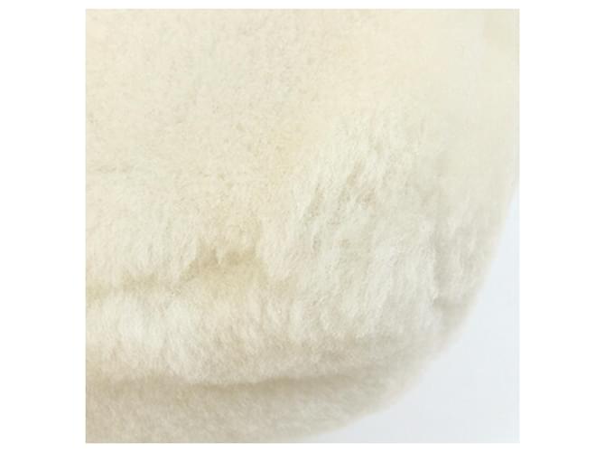 Borsa a tracolla Prada Off-White e Giallo Bianco sporco - vista 5