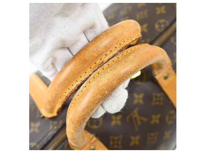 Louis Vuitton Keepall Monogram Canvas 55 Marrone - vista 6