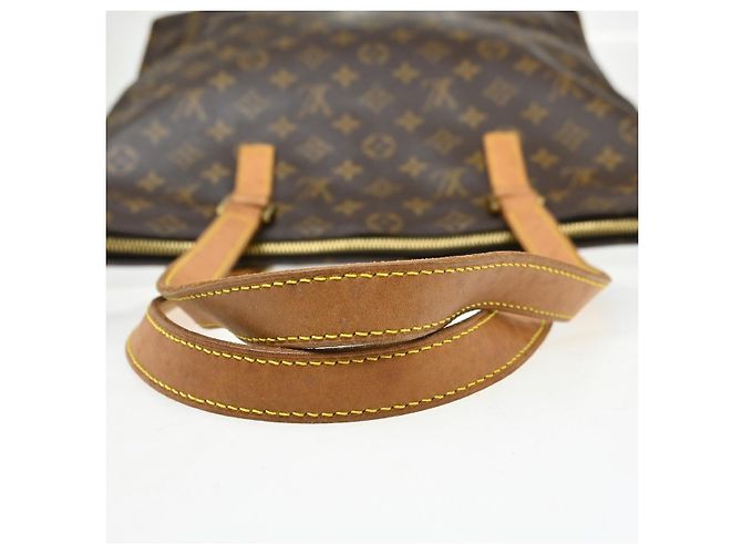 Louis Vuitton Cabas Mezzo Monogram Canvas Castaño - vista 6