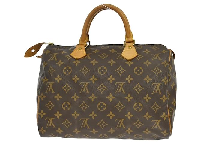 Louis Vuitton Speedy Monogram Canvas 30 Marrone - vista 2