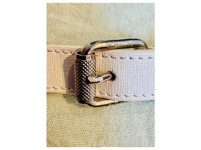 Off White Off-White Borsa a tracolla "Main Label" in pelle bianca Nero Bianco - vista 3