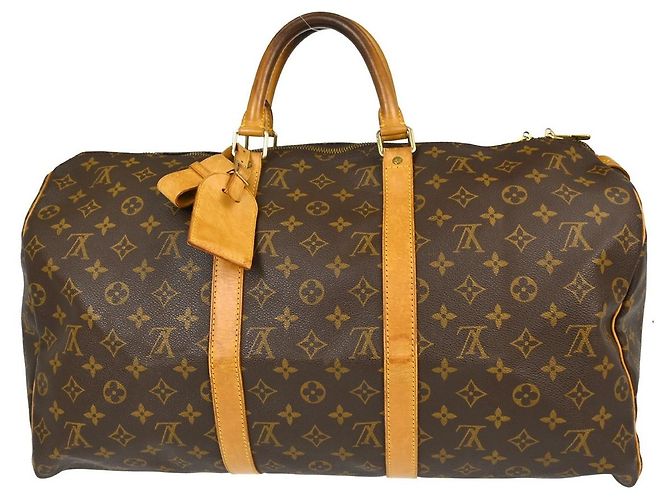 Louis Vuitton Keepall Monogram Canvas 50 Brown - view 2
