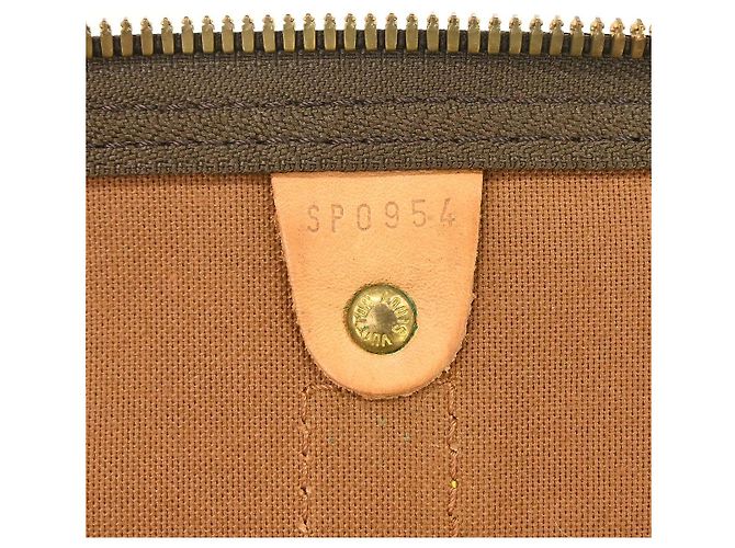 Louis Vuitton Keepall Monogram Canvas 55 Marrone - vista 5