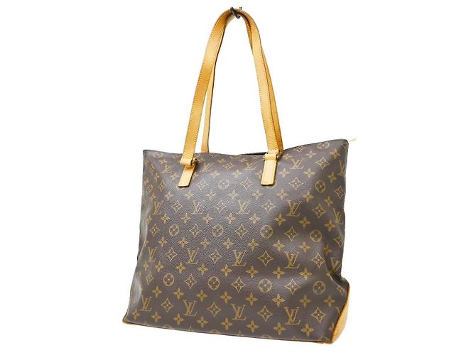 Louis Vuitton Cabas Mezzo Monogram Canvas Marrone - vista 2